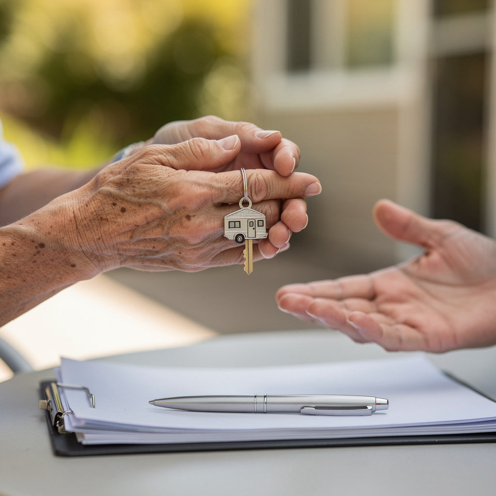 Terry's Mobile Home Park in Chula Vista showcasing available mobile homes for sale and rent in our 55+ community